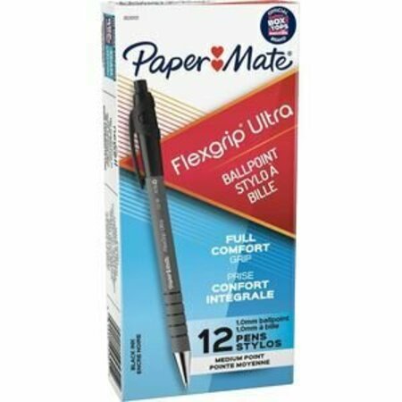 PAPER MATE Pen, Flexgrip, Rcycld, Med PAP9530131